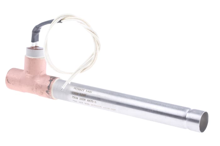 Air Heater, Flush Fitting, 750 W, 240 V ac