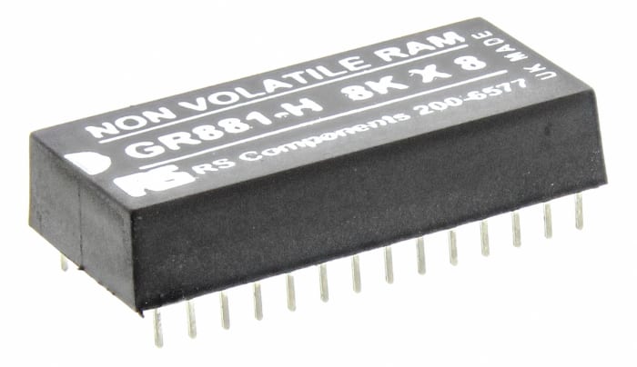 Greenwich Instruments 64kbit 70ns NVRAM, 28-Pin PDIP, GR881-HT