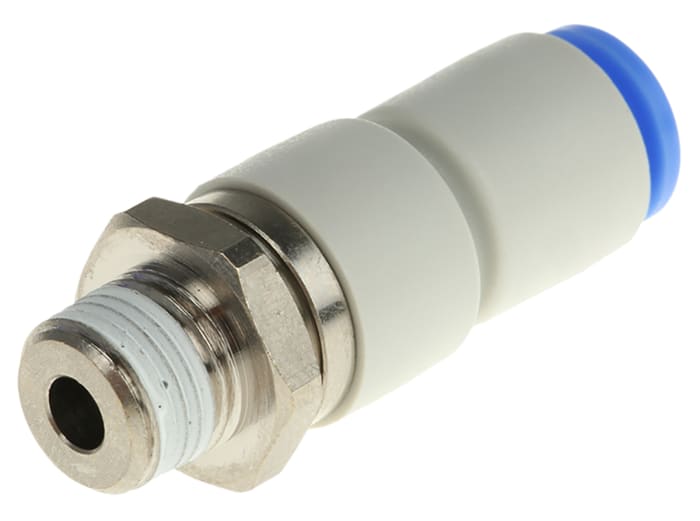 SMC KS Series, R 1/8, Threaded-to-Tube Connection Style