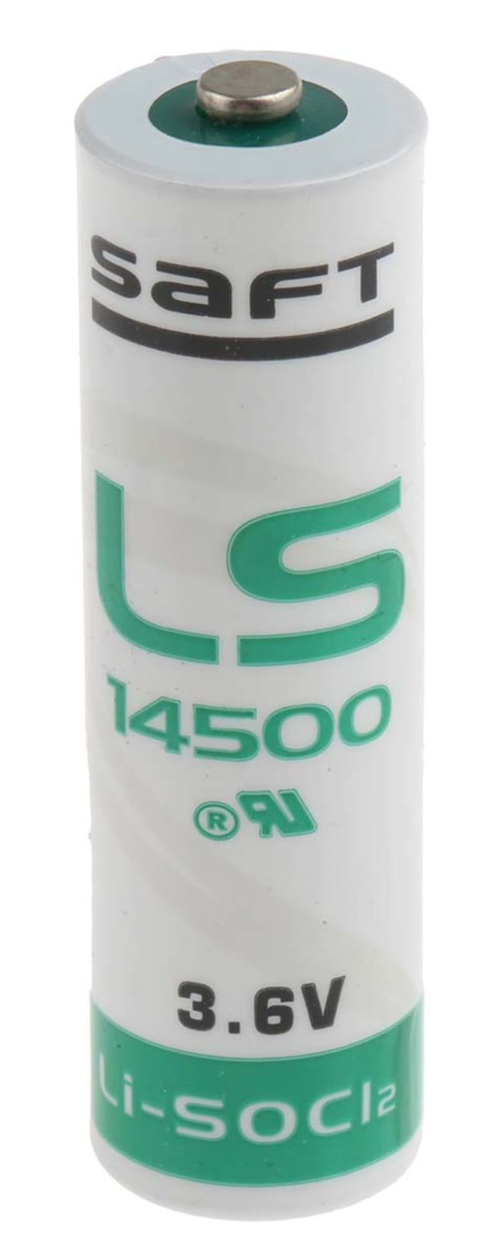 LS14500 Saft, Saft Lithium Thionyl Chloride AA Battery 3.6V