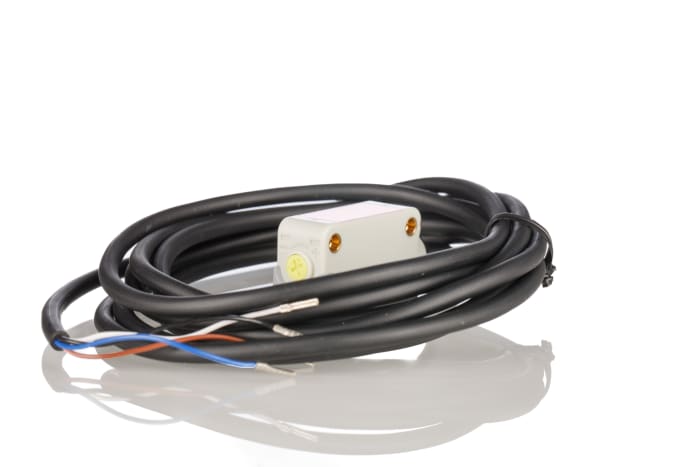 Fotocélula Bloque RS PRO Reflejo retro polarizado, salida PNP NA/NC, Cable libre, IP40