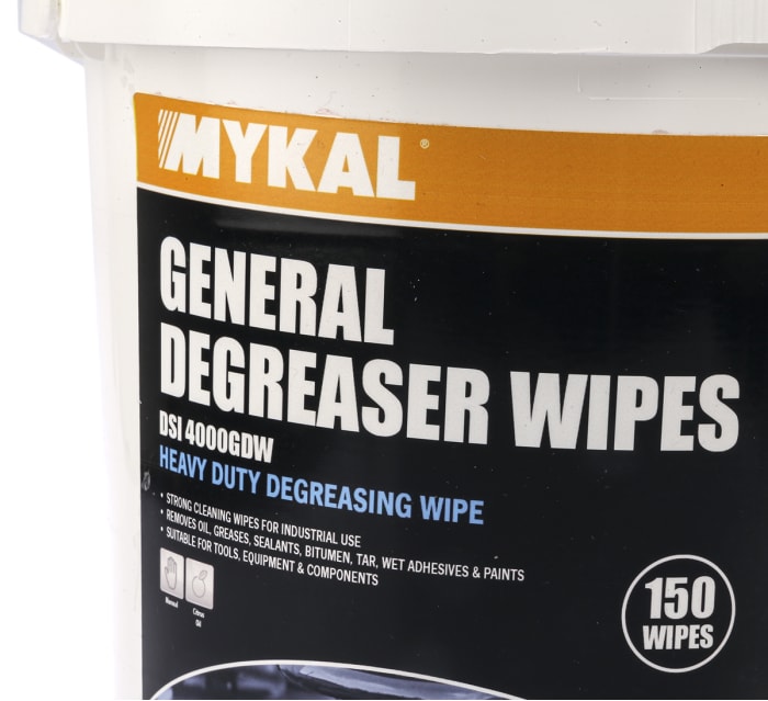 67150 Mykal Industries Mykal Industries 150 Wipes Tub Fast Drying