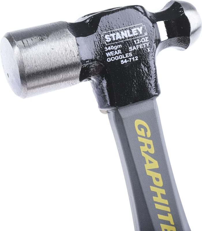 leider Verbanning bereiden 1-54-712 Stanley | Stanley HCS Ball-Pein Hammer with Graphite Handle, 340g  | 203-5250 | RS Components