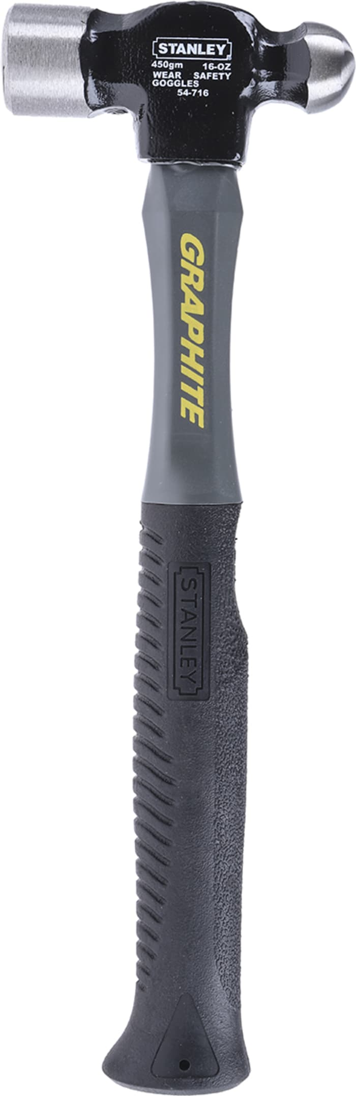 Stanley HCS Ball-Pein Hammer with Graphite Handle, 450g