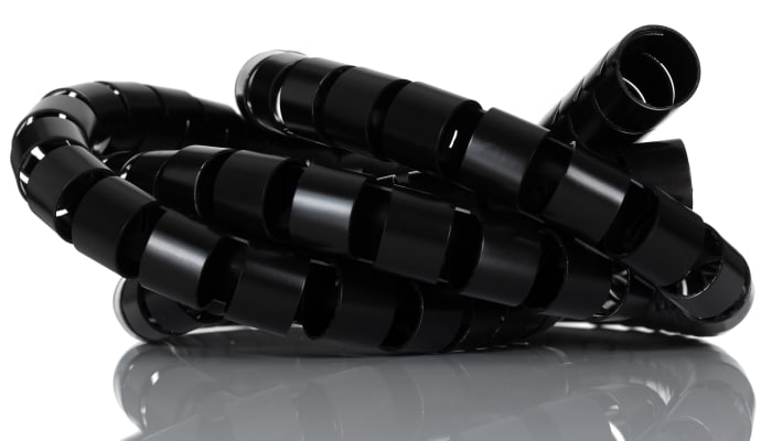 RS PRO Spiral Wrap, I.D 25mm, 27mm Polypropylene