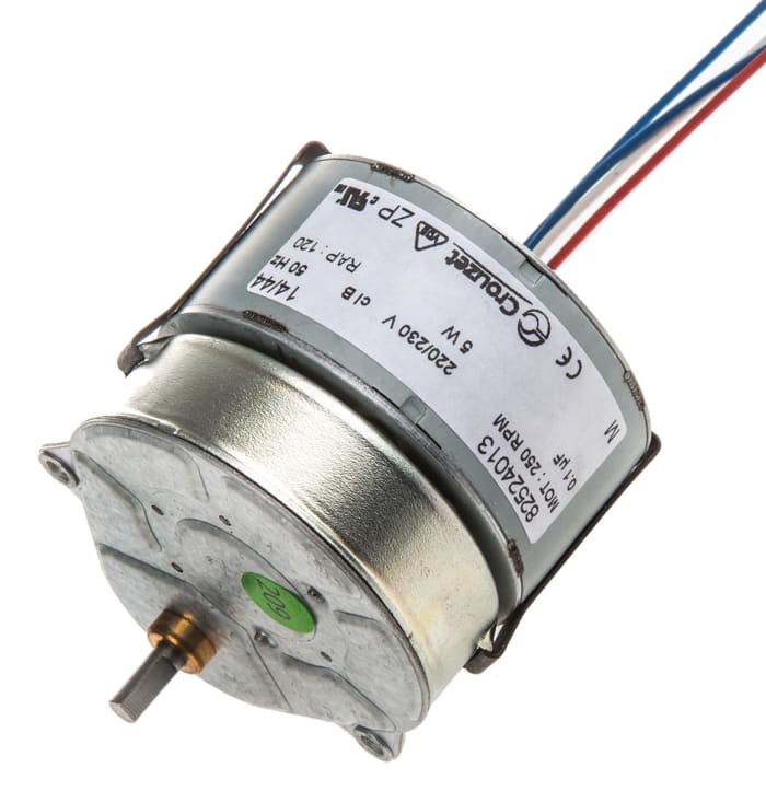 Crouzet Reversible Synchronous Geared AC Geared Motor, 3.5 W, 230 → 240 V