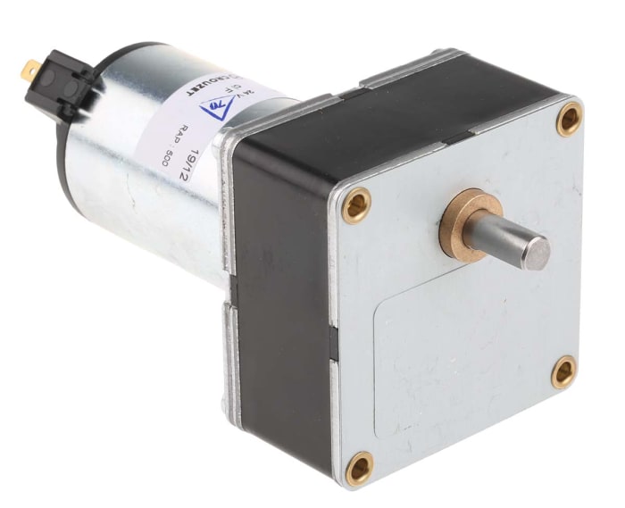 Crouzet Brushed Geared DC Geared Motor, 15.6 W, 24 V dc, 5 Nm, 5 rpm, 8mm Shaft Diameter