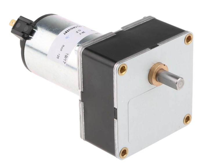 Motoréducteur CC Crouzet, 24 V c.c., 15,6 W, 21 tr/min, dia. de l'arbre 8mm