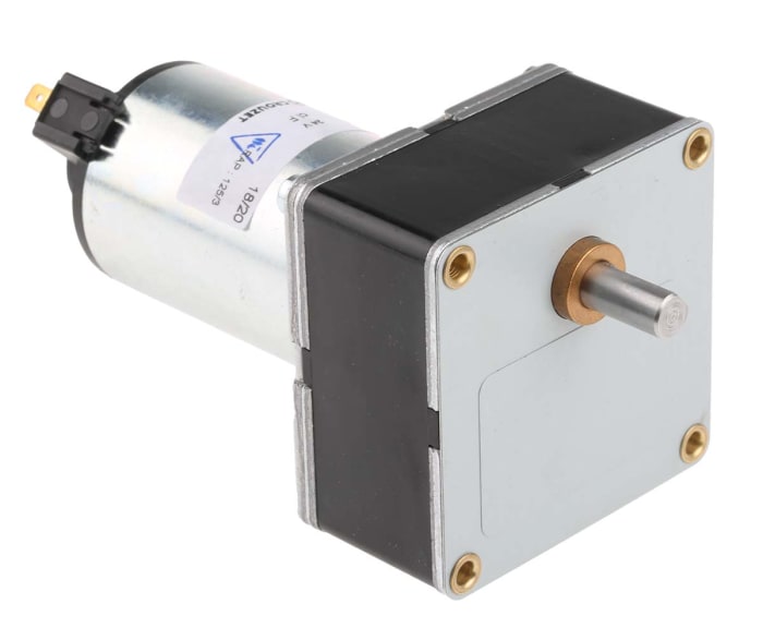 Crouzet Brushed Geared DC Geared Motor, 15.6 W, 24 V dc, 5 Nm, 62 rpm, 8mm Shaft Diameter