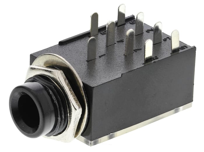 Lumberg Jack Connector 6.35 mm PCB Mount Jack Socket Socket