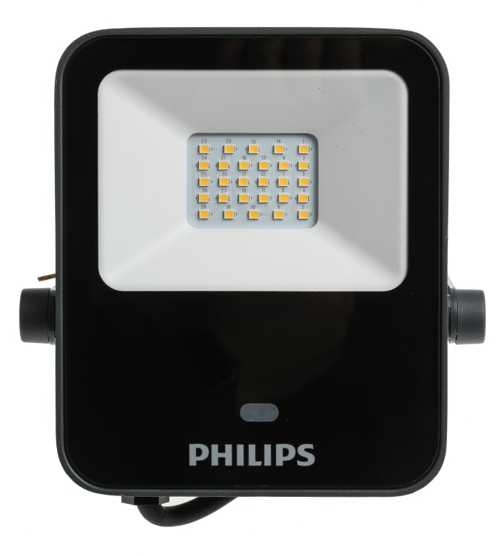 Philips Lighting Ledinaire Floodlight, 10 W, 1050 lm, IP65, 220 → 240 V ac
