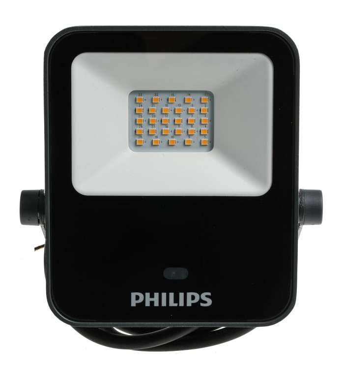 Philips Lighting Ledinaire Floodlight, 10 W, 1000 lm, IP65, 220 → 240 V ac