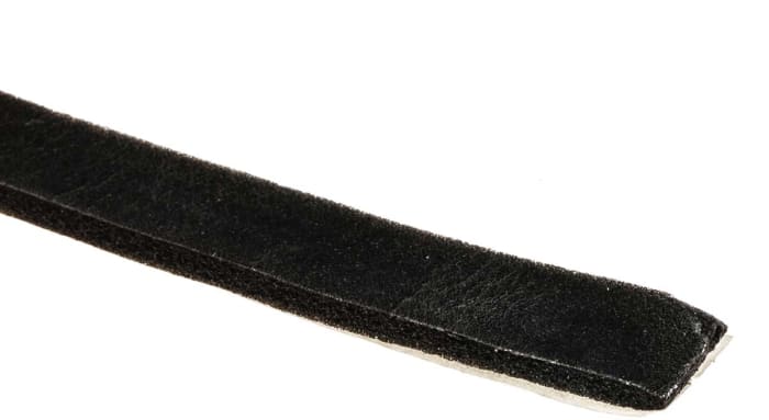 Ruban mousse PVC Simple face RS PRO, Noir, 30.0m x 12.0mm