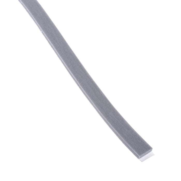 Ruban mousse PVC Simple face RS PRO, Gris, 30.0m x 12.0mm