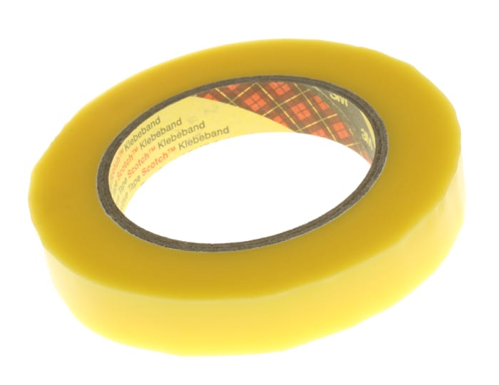 Ruban mousse double face acrylique 3M 4656, Jaune Transparent, 19mm x 10m x 0.6mm