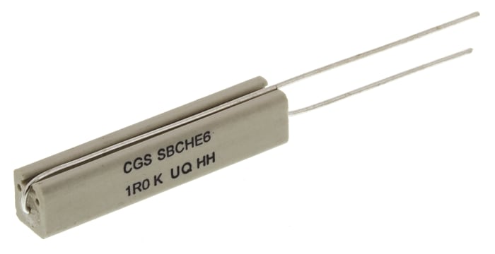 TE Connectivity 1 Ω Wirewound Resistor 7 W 10 % SBCHE61R0K