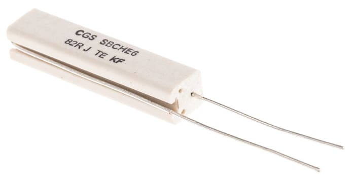 TE Connectivity 82 Ω Wirewound Resistor 7 W 5 % SBCHE682RJ