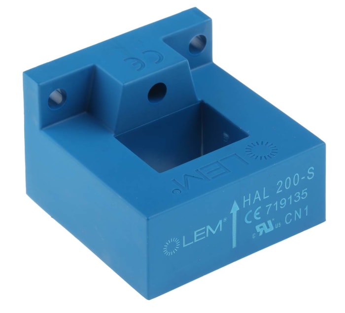 LEM HAL Series Current Transformer, 200A Input, 600:1, 20 x 15mm Bore, 15 V