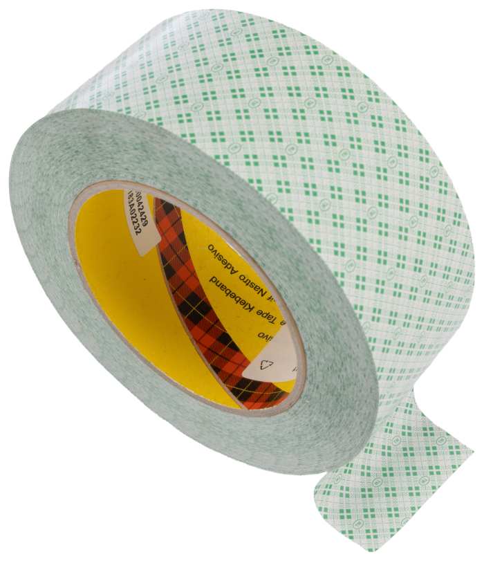 3M 465 Clear Transfer Tape, 0.09mm Thick, Aluminium Foil Backing, 50mm x 55m