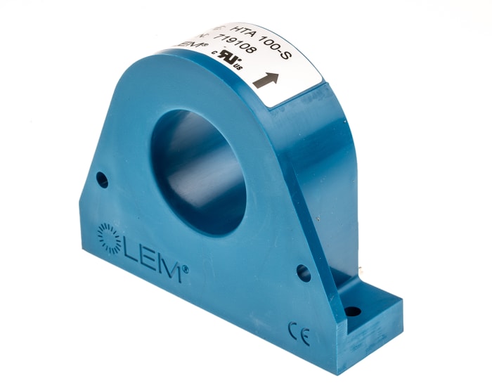 LEM HTA Series Current Transformer, 100A Input, 300:1, 32mm Bore, 15 V