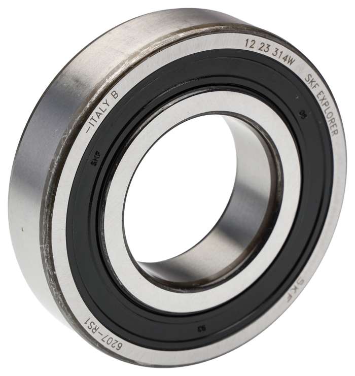 6207-RS1 SKF | SKF 6207-RS1 1 Row Ball Bearing - 35 mm ID, 72 mm OD ...