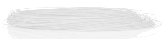 RS PRO White 0.08mm² Hook Up Wire, 28 AWG, 1/0.32 mm, 50m, ETFE Insulation