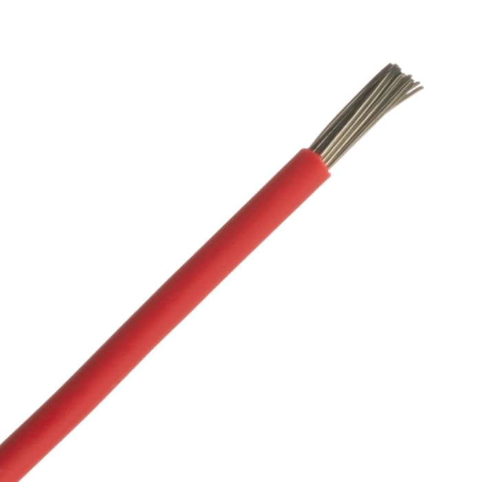 RS PRO  RS PRO Red 1.3 mm² Hook Up Wire, 16 AWG, 1C, 305m, MPPE