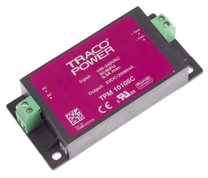 TRACOPOWER TPM 10105C Встроенный источник питания в закрытом корпусе SMPS