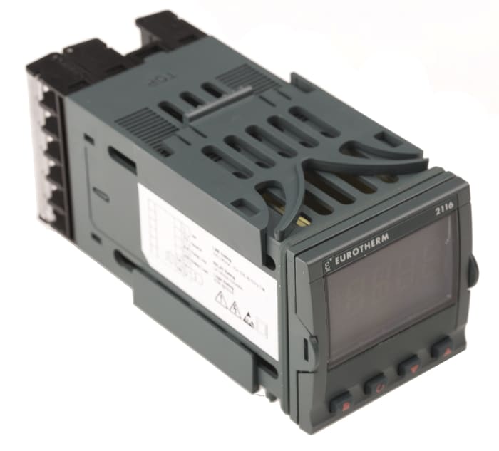 Eurotherm PID Temperature Controller, 48 x 48 (1/16 DIN)mm, 2 Output Relay, 85 → 264 V ac Supply Voltage