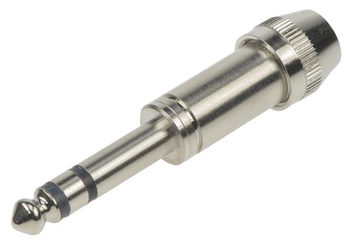 RS PRO Jack Connector 6.35 mm Jack Plug Plug, 3Pole 2A