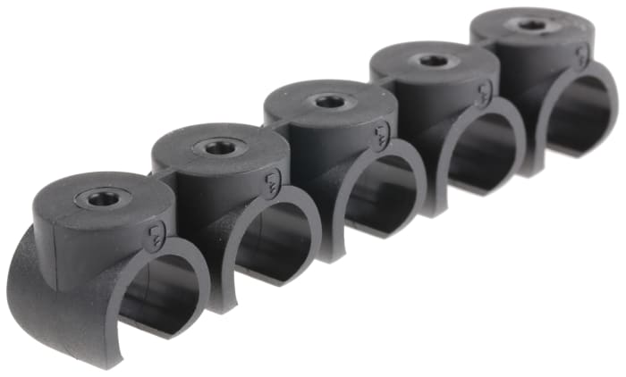 Polyurethane tube pipe clip,12mm 5 strip