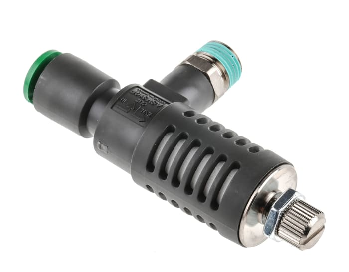 ASV310F0106S SMC SMC Adjustable Exhaust Valve, R 1/8 Male x 1 MPa