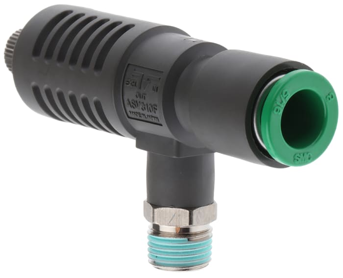 ASV310F0108S SMC SMC Adjustable Exhaust Valve, R 1/8 Male x 1 MPa