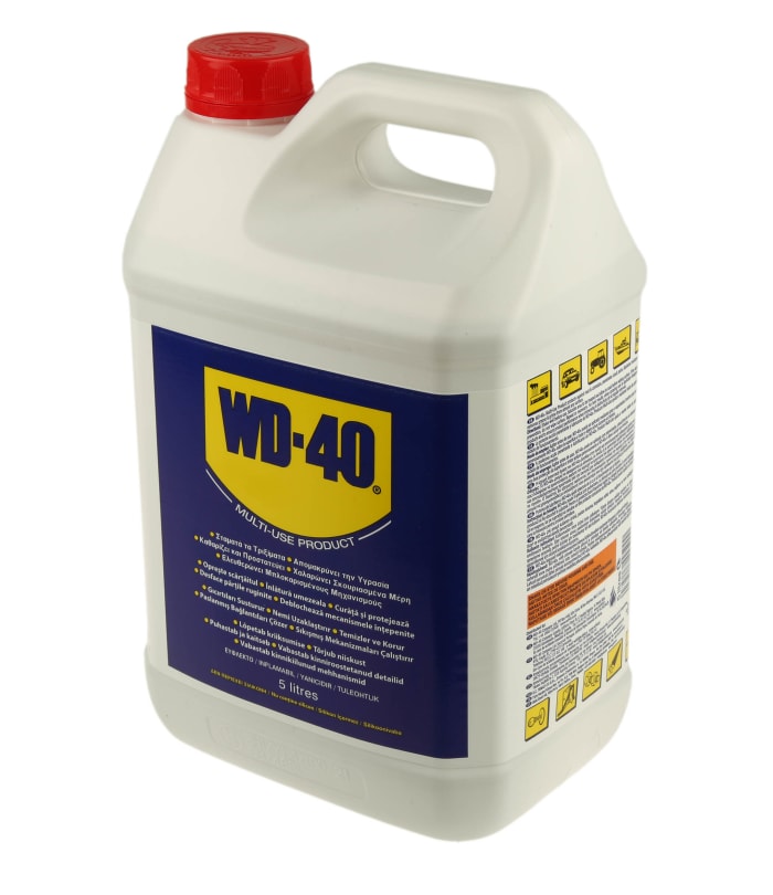 441047 WD-40, WD-40 5L Bottle Rust & Corrosion Inhibitor, 210-1956