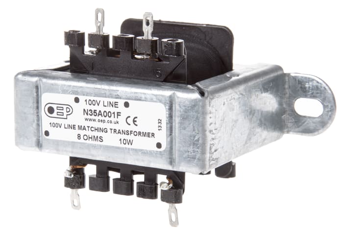 Chassis Mount Audio Transformer 8Ω 10W
