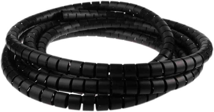 RS PRO Spiral Wrap, I.D 25mm, 25mm Nylon