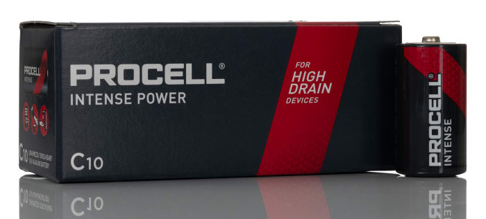 Pile C 1.5V Alcaline Duracell Procell, 7.933Ah