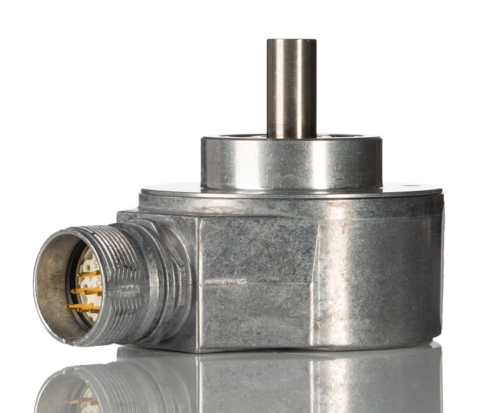 SICK AFS/AFM60 SSI Series Absolute Absolute Encoder, 4096 ppr, SSI Signal, Solid Type, 10mm Shaft
