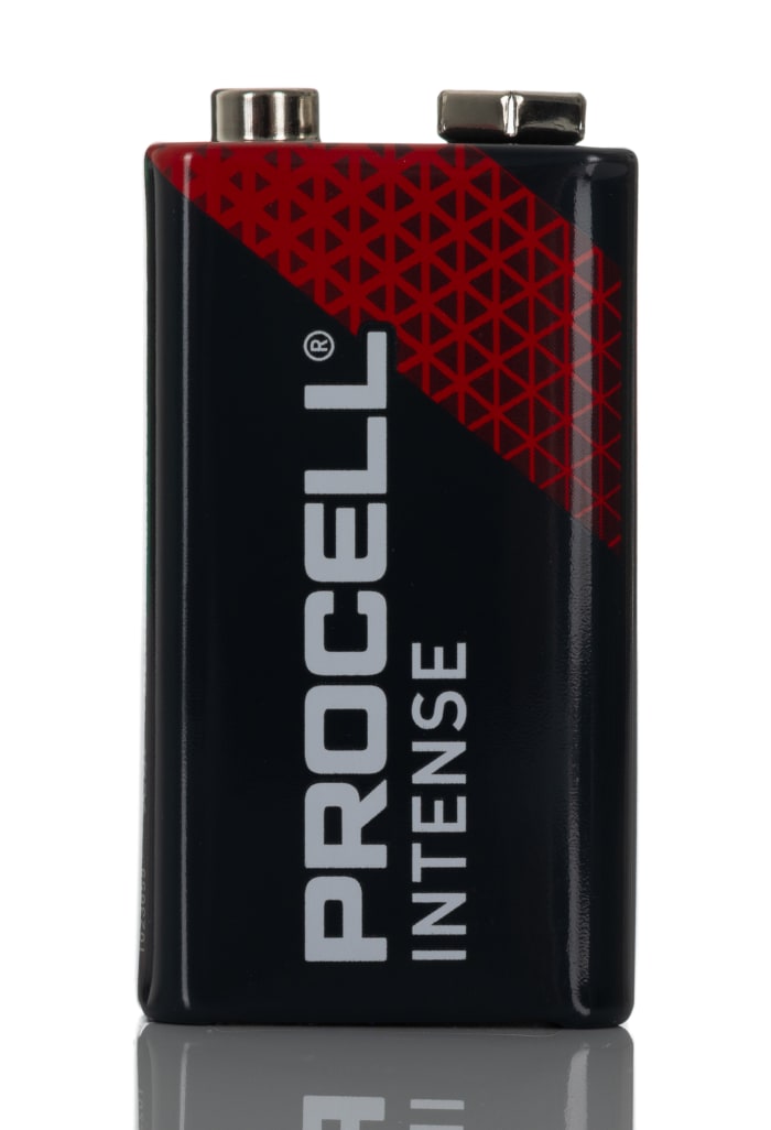Procell Intense 9v Alkaline Battery for