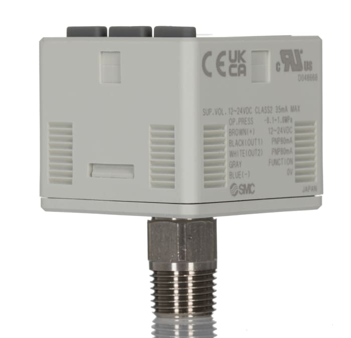 ISE20AY01JA2Y SMC SMC Pressure Switch 10 bar 2151063 RS