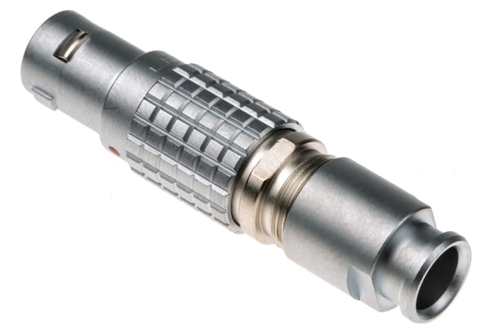 LEMO Circular Connector, 3 Contacts, Cable Mount, Plug, Male, IP50, 1B Series