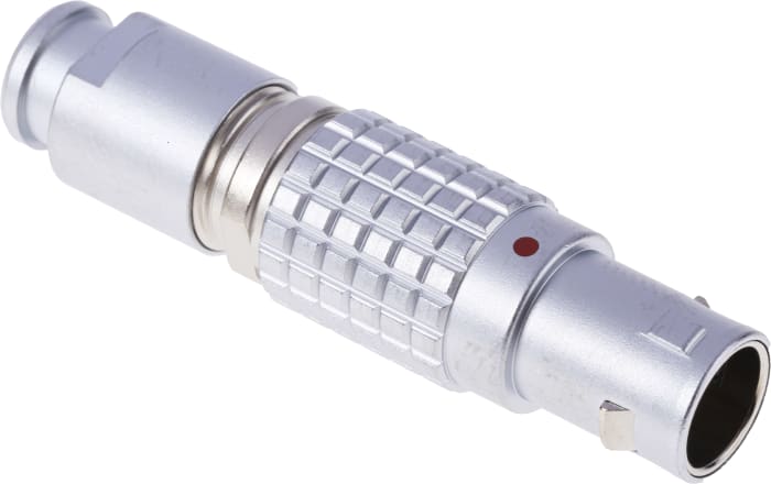 LEMO Circular Connector, 6 Contacts, Cable Mount, Plug, Male, IP50, 1B Series