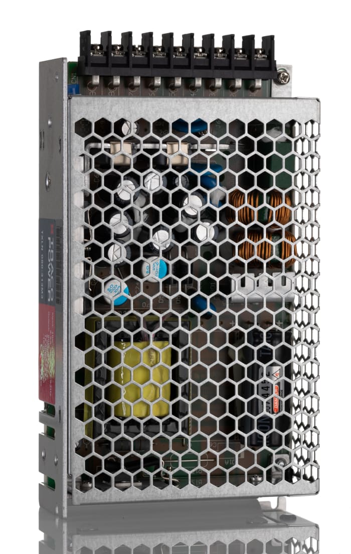 TRACOPOWER Switching Power Supply, TXLN 080-313M3, 5V dc, 1 A, 3.5 A, 8 A, 80W, Triple Output, 88 → 264V ac