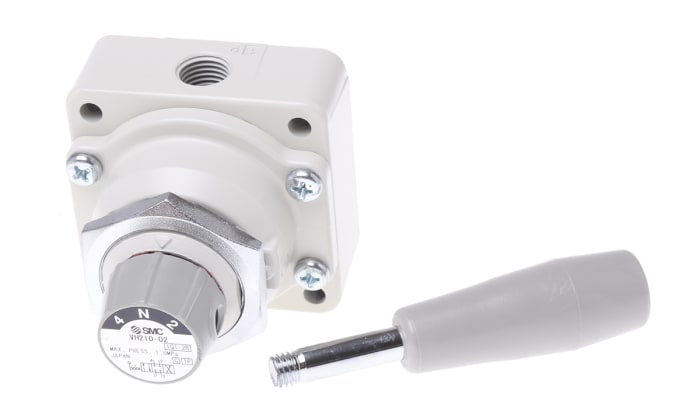 SMC Handle 4/3 Pneumatic Manual Control Valve VH Series, Rc 1/4, 1/4in, III B