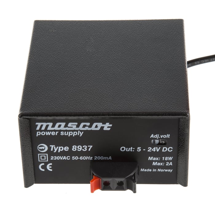 8937-5/24 Mascot | Adaptador AC/DC Mascot 198 → 264 V ac, 260 → 340V dc ...