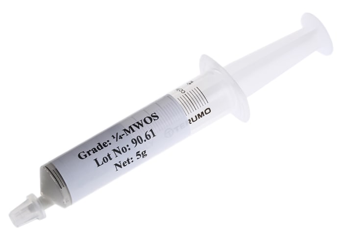 Pâte de diamant RS PRO Gris, Grain 1/4μm , seringue de 5g