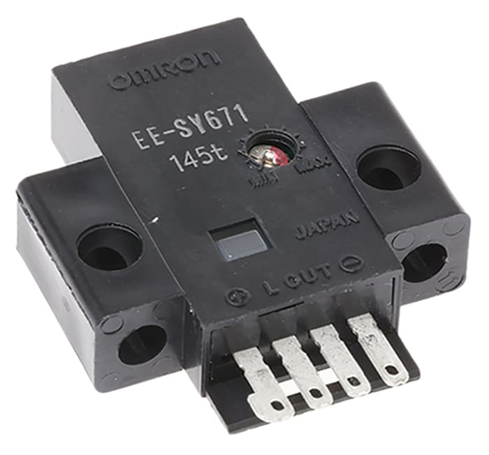 Omron Retroreflective Photoelectric Sensor, Block Sensor, 1 mm → 5 mm Detection Range