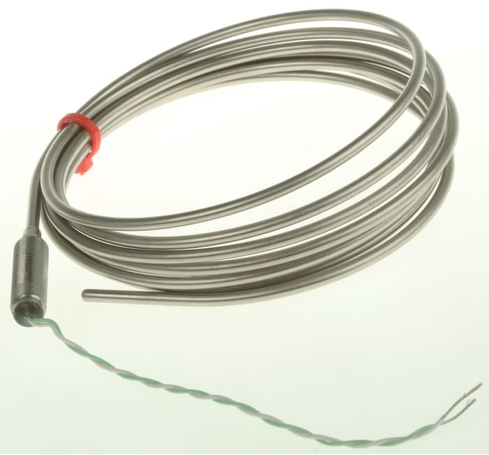 Thermocouple type K Ø 3mm, L 2m, +1100°C max à Câble