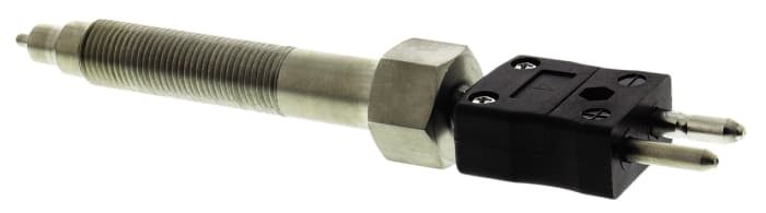 RS PRO Type J Mineral Insulated Melt Bolt Thermocouple 76mm Length, 3mm Diameter → +500°C