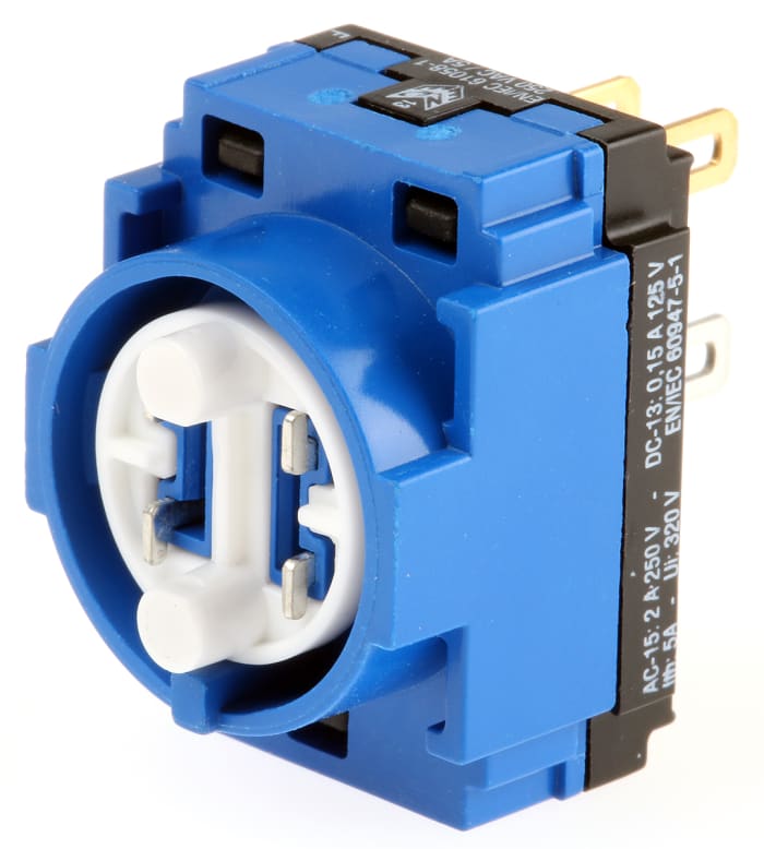 618470.22 EAO Momentary Action Contact Unit for use with 61 Series 2195469 RS Components
